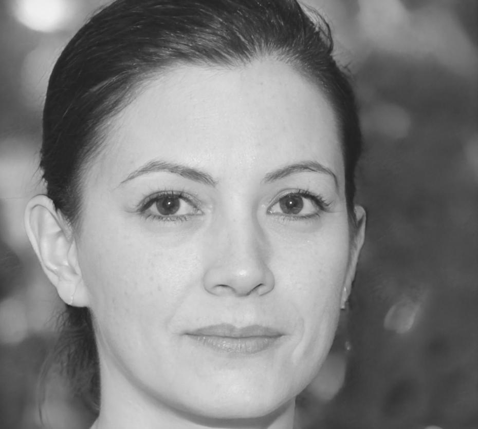 Zufriedene Kundin